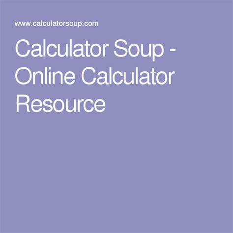 calculator soup statistics calculator